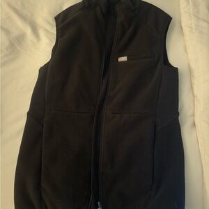 Figs Fleece Vest black XS